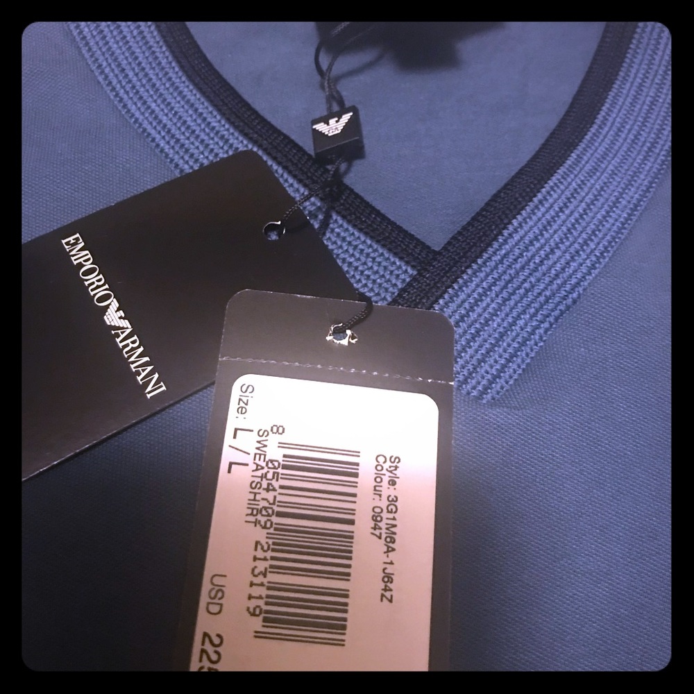 Stylish Emporio Armani v neck tee